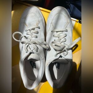 Nike Classic White Canvas Sneakers